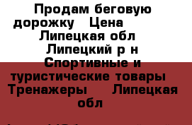 Продам беговую дорожку › Цена ­ 5 000 - Липецкая обл., Липецкий р-н Спортивные и туристические товары » Тренажеры   . Липецкая обл.